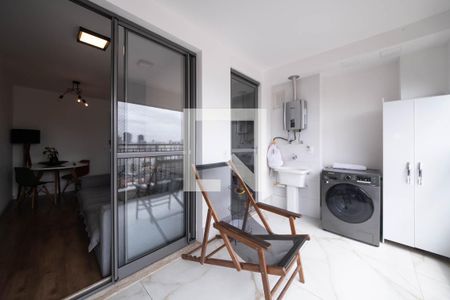 Varanda - Lavanderia de apartamento à venda com 2 quartos, 68m² em Chácara Santo Antônio (Zona Sul), São Paulo