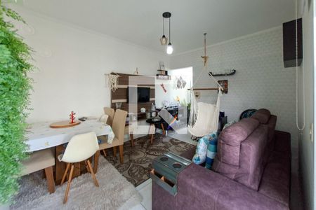 Sala de apartamento para alugar com 1 quarto, 85m² em Vila Tupi, Praia Grande