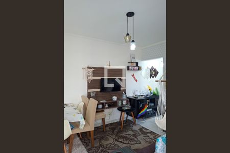 Sala de apartamento para alugar com 1 quarto, 85m² em Vila Tupi, Praia Grande