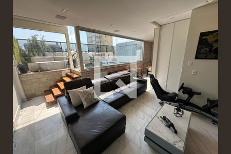 Sala 2 de apartamento à venda com 3 quartos, 220m² em Funcionários, Belo Horizonte