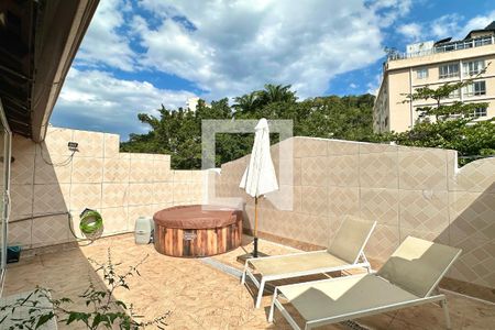 Segundo Andar - Area Externa de apartamento à venda com 2 quartos, 120m² em Gávea, Rio de Janeiro