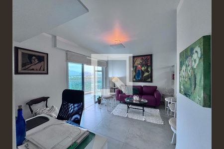 Sala de apartamento à venda com 1 quarto, 79m² em Barra da Tijuca, Rio de Janeiro