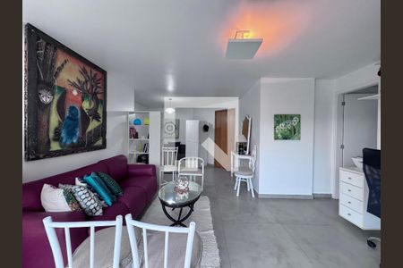 Sala de apartamento à venda com 1 quarto, 79m² em Barra da Tijuca, Rio de Janeiro