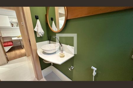 Lavabo de casa de condomínio para alugar com 5 quartos, 360m² em Barra da Tijuca, Rio de Janeiro
