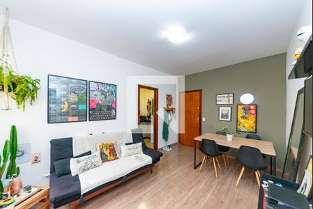 Sala de apartamento à venda com 2 quartos, 47m² em Castelo, Belo Horizonte