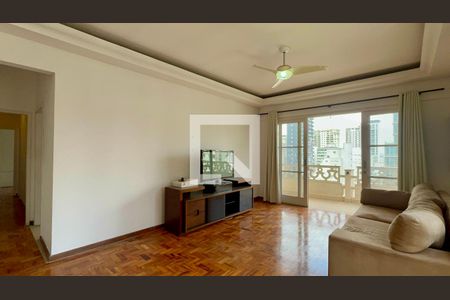 Sala de TV de apartamento para alugar com 3 quartos, 170m² em Cerqueira César, São Paulo