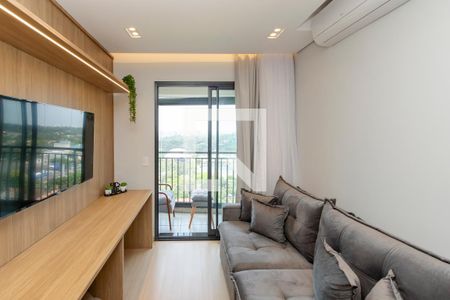 Sala/ Cozinha de apartamento para alugar com 1 quarto, 33m² em Santo Amaro, São Paulo