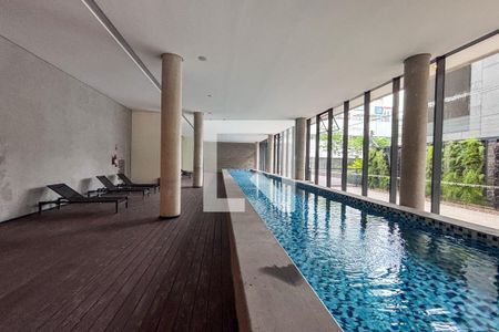 Área comum de apartamento à venda com 1 quarto, 44m² em Vila Olímpia, São Paulo