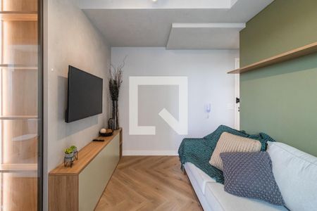 Sala de apartamento à venda com 1 quarto, 38m² em Nova Aldeinha, Barueri