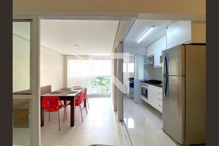 Sala de apartamento para alugar com 2 quartos, 69m² em Brooklin, São Paulo