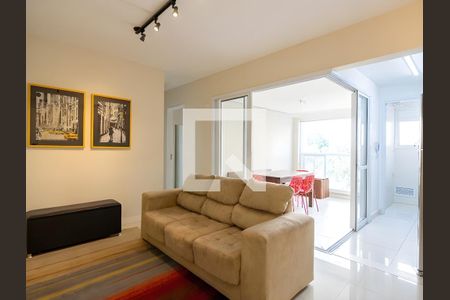 Sala de apartamento para alugar com 2 quartos, 69m² em Brooklin, São Paulo