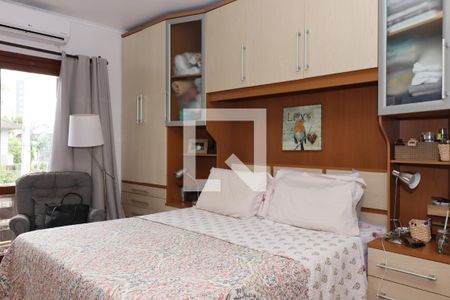 Suíte de apartamento à venda com 3 quartos, 93m² em Jardim Itu, Porto Alegre