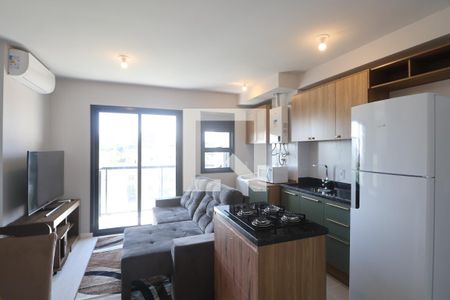 Sala/Cozinha de apartamento para alugar com 2 quartos, 52m² em Centro, Canoas