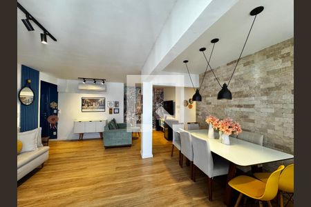 Sala de apartamento para alugar com 3 quartos, 108m² em Barra da Tijuca, Rio de Janeiro