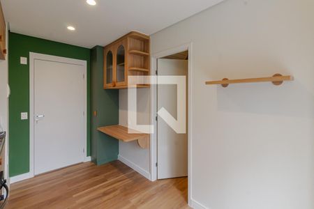 Sala e Cozinha de apartamento para alugar com 1 quarto, 26m² em Vila Olímpia, São Paulo