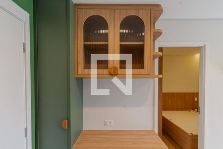 Sala e Cozinha de apartamento para alugar com 1 quarto, 26m² em Vila Olímpia, São Paulo