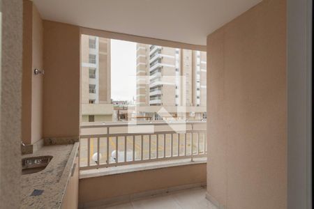 Varanda Sala/Cozinha de apartamento para alugar com 3 quartos, 67m² em Parque Campolim, Sorocaba