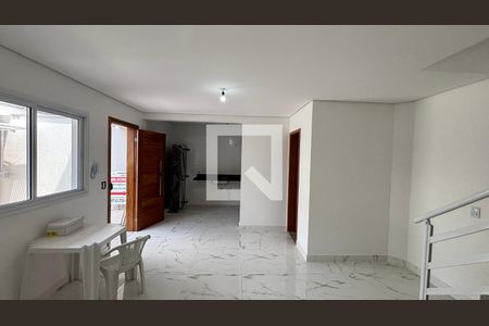 Sala  de casa à venda com 3 quartos, 120m² em Paraíso, Santo André