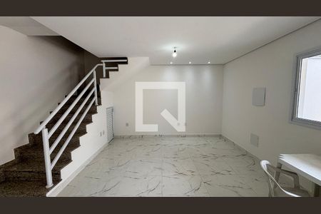 Sala  de casa à venda com 3 quartos, 120m² em Paraíso, Santo André