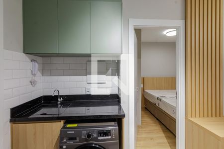 Cozinha e Área de Serviço de apartamento para alugar com 1 quarto, 26m² em Vila Olímpia, São Paulo