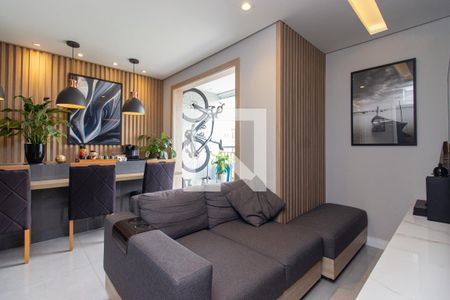 Sala de apartamento à venda com 2 quartos, 57m² em Chácara Klabin, São Paulo