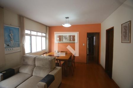 Sala de apartamento à venda com 3 quartos, 120m² em João Pinheiro, Belo Horizonte