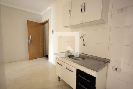 Cozinha de apartamento para alugar com 2 quartos, 41m² em Jardim Cristiane, Santo André