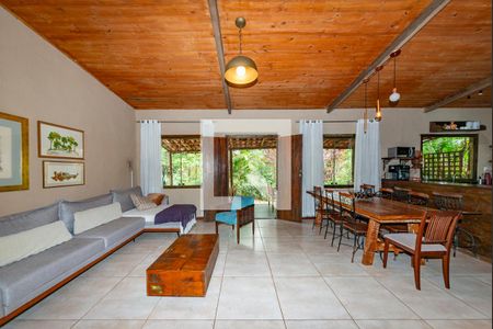 Sala de casa de condomínio para alugar com 2 quartos, 180m² em Bosque Residencial do Jambreiro, Nova Lima