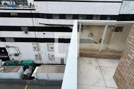Varanda da Sala de apartamento para alugar com 2 quartos, 70m² em Vila Belmiro, Santos