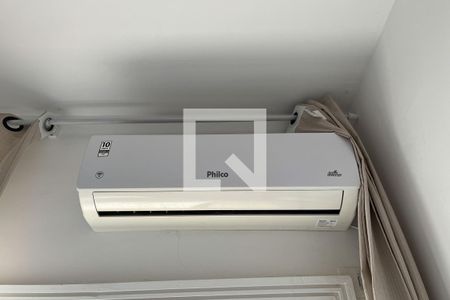 Ar condicionado da Sala de apartamento para alugar com 2 quartos, 70m² em Vila Belmiro, Santos