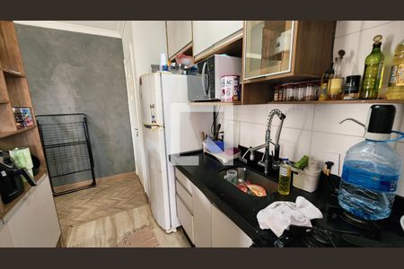 Cozinha e Área de Serviço de apartamento à venda com 3 quartos, 71m² em Vila Nambi, Jundiaí