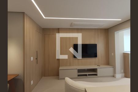 Sala/Cozinha de apartamento para alugar com 1 quarto, 52m² em Vila Clementino, São Paulo