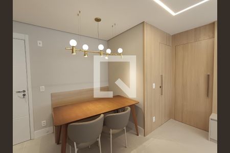 Sala/Cozinha de apartamento para alugar com 1 quarto, 52m² em Vila Clementino, São Paulo
