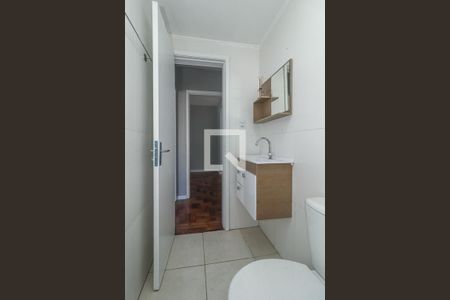 Banheiro Social de apartamento à venda com 1 quarto, 49m² em Jardim Dona Leopoldina, Porto Alegre