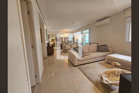 Sala de apartamento à venda com 3 quartos, 161m² em Campo Belo, São Paulo