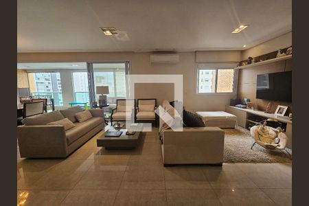 Sala de apartamento à venda com 3 quartos, 161m² em Campo Belo, São Paulo