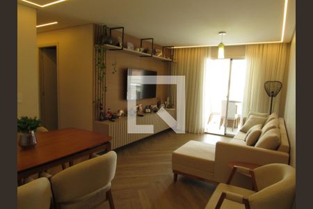 Sala de Jantar - Sala de Estar de apartamento para alugar com 3 quartos, 85m² em Centro, Osasco