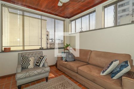 Sala de TV / segundo piso de apartamento à venda com 3 quartos, 205m² em Cristo Redentor, Porto Alegre