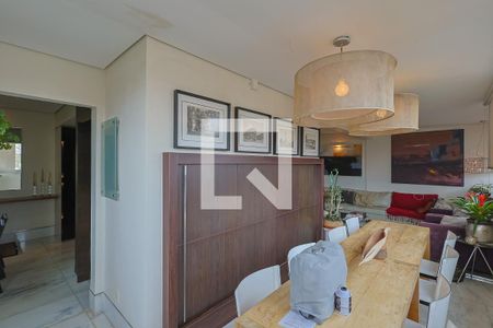 Varanda da Sala de apartamento à venda com 4 quartos, 180m² em Vila Paris, Belo Horizonte