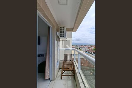 Sacada de apartamento para alugar com 2 quartos, 52m² em Vila Tupi, Praia Grande