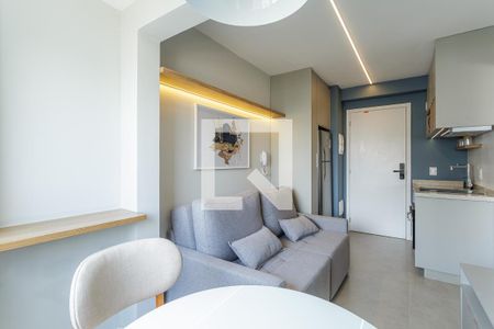 Sala de apartamento para alugar com 1 quarto, 26m² em Vila Olímpia, São Paulo