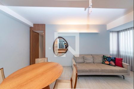 Sala de apartamento para alugar com 2 quartos, 70m² em Vila da Serra, Nova Lima