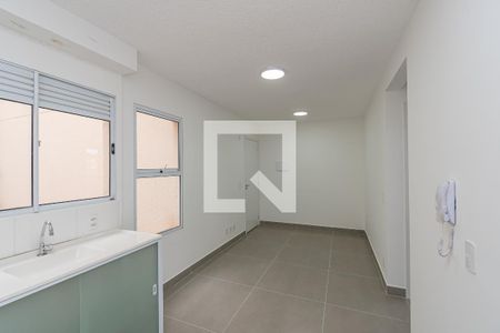 Sala/Cozinha de apartamento para alugar com 2 quartos, 49m² em Jardim Santa Esmeralda, Hortolândia