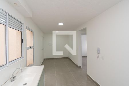 Sala/Cozinha de apartamento para alugar com 2 quartos, 49m² em Jardim Santa Esmeralda, Hortolândia