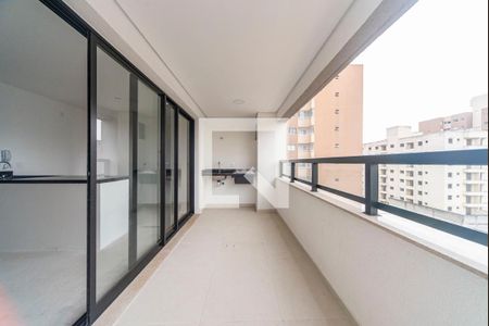 Varanda Gourmet de apartamento à venda com 2 quartos, 92m² em Campestre, Santo André