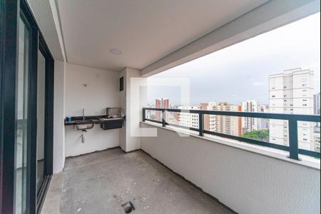Varanda Gourmet de apartamento à venda com 2 quartos, 92m² em Campestre, Santo André