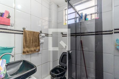Banheiro de kitnet/studio à venda com 1 quarto, 55m² em Santa Ifigênia, São Paulo