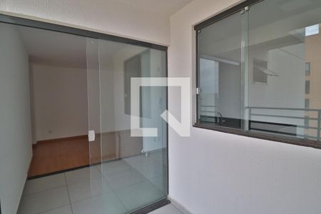Sacada da Sala de apartamento para alugar com 2 quartos, 65m² em Shopping Park, Uberlândia