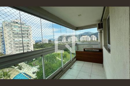 Varanda de apartamento para alugar com 3 quartos, 89m² em Barra da Tijuca, Rio de Janeiro