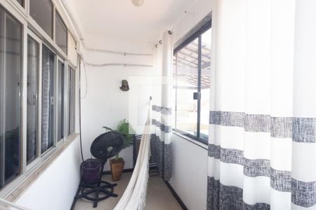 Varanda da Sala de casa para alugar com 4 quartos, 115m² em Campo Grande, Rio de Janeiro